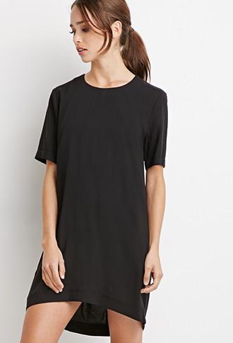 Forever21 Buttoned Keyhole Back Dress