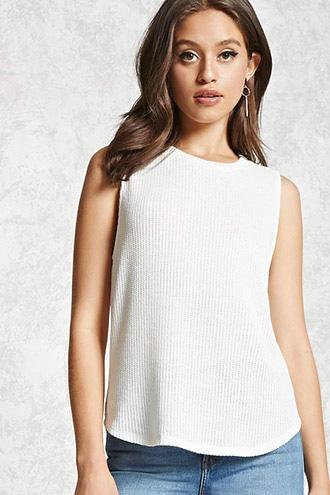 Forever21 Sweater-knit Tank Top