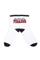 Forever21 Fearless Graphic Crew Socks