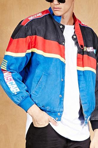 Forever21 Vintage Jeff Hamilton Racing Jacket