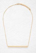 Forever21 Bar Pendant Necklace