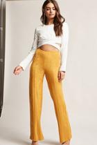 Forever21 Faux Suede Wide-leg Pants