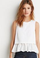 Love21 Layered Ruffle-hem Top