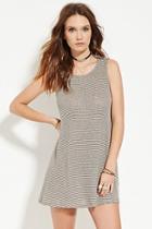 Forever21 Striped Knit Trapeze Dress