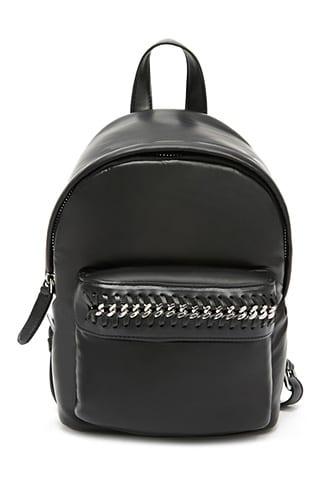 Forever21 Curb Chain-accent Backpack
