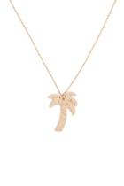 Forever21 Coconut Tree Pendant Necklace