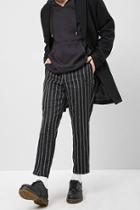 Forever21 Dash-striped Ankle Pants