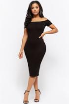 Forever21 Ribbed Off-the-shoulder Bodycon Dress