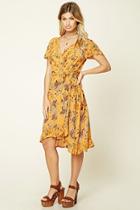 Forever21 Women's  I The Wild Floral Print Dress