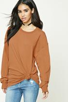 Forever21 Oversized Cotton-blend Tee