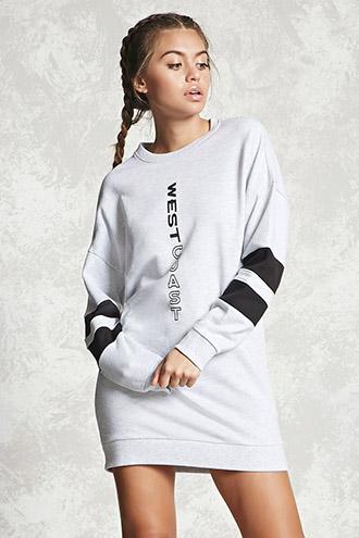 Forever21 West Coast Graphic Dress