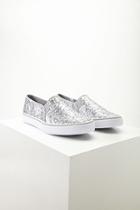 Forever21 Keds Glitter Slip-ons