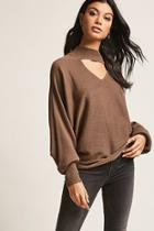 Forever21 V-cutout Pullover