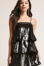 Forever21 Tiered Sequin Cami Top