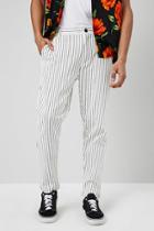 Forever21 Striped Straight Leg Pants
