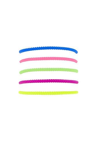 Forever21 Twisted Jelly Bracelet Set