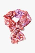 Forever21 Satin Tribal-inspired Oblong Scarf
