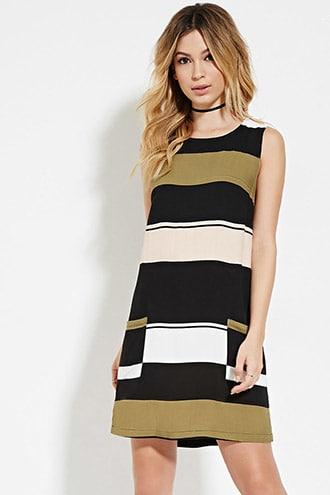 Forever21 Three Of Something Formlines Journey Dress