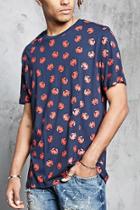 Forever21 Crab Print Graphic Tee