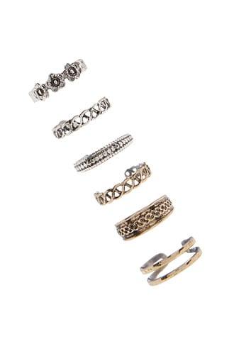 Forever21 Assorted Toe Ring Set