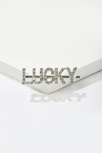 Forever21 Lucky Embellished Bobby Pin