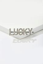 Forever21 Lucky Embellished Bobby Pin