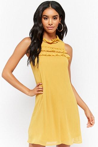 Forever21 Ruffle Shift Dress