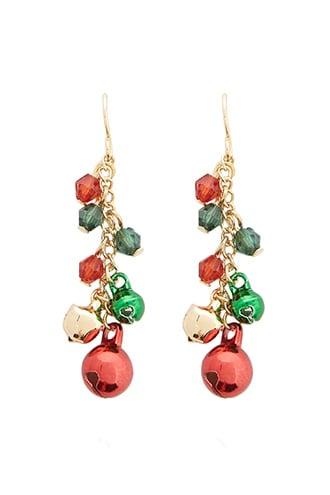 Forever21 Jingle Bell Drop Earrings