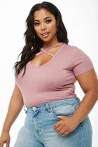 Forever21 Plus Size Crisscross Strap Top