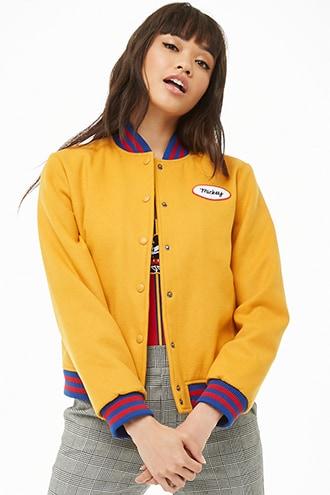 Forever21 Mickey Mouse Varsity Jacket
