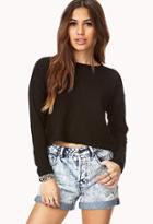Forever21 High-waisted Acid Wash Shorts