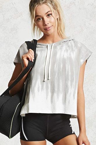 Forever21 Active Tie-dye Pullover
