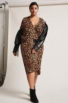 Forever21 Plus Size Leopard Print Cocoon Dress