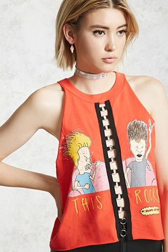 Forever21 Beavis & Butthead Graphic Tank