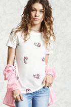 Forever21 Skateboard Lip Graphic Tee