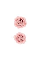 Forever21 Dusty Pink Rose Hair Clip Set