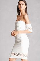 Forever21 Soieblu Off-the-shoulder Dress
