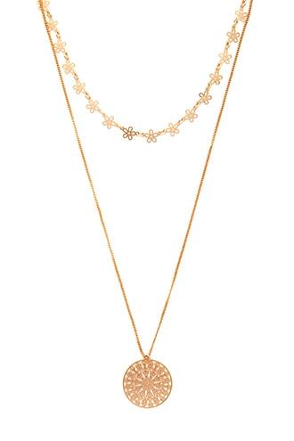 Forever21 Ornate Pendant Necklace