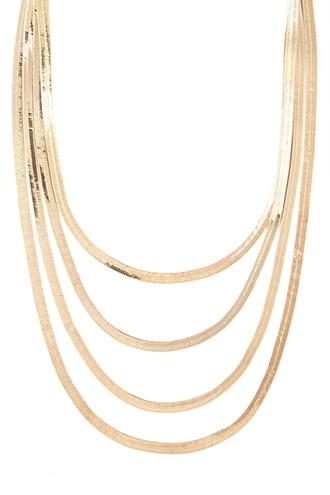 Forever21 Snake Chain Layer Necklace