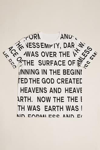 Forever21 Bible Graphic Tee
