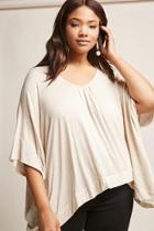 Forever21 Plus Size Pleat-front Top