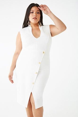 Forever21 Plus Size Sleeveless V-neck Dress