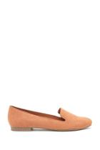 Forever21 Women's  Apricot Faux Suede Loafers