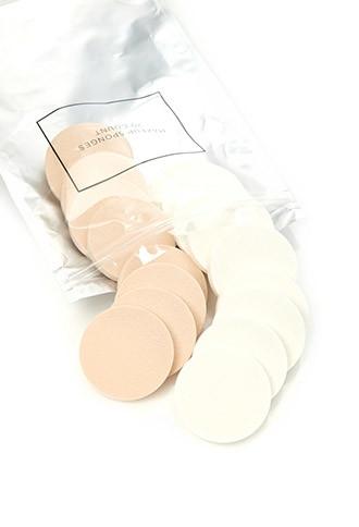 Forever21 Cream & Tan Round Makeup Sponges