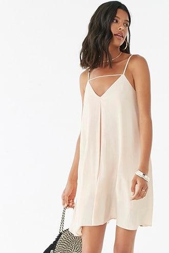 Forever21 Chiffon Cami-strap Mini Dress