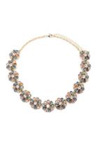 Forever21 Flower Statement Necklace