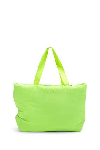 Forever21 Neon Puffer Tote Bag