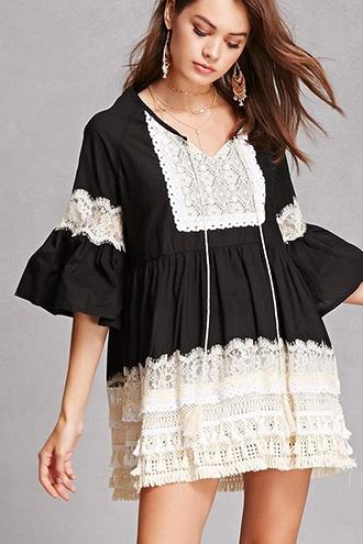 Forever21 Velzera Tassel Fringe Tunic