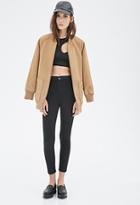 Forever21 High-waisted Scuba Knit Pants