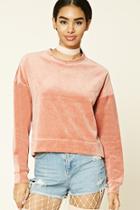 Forever21 Velvet Sweatshirt